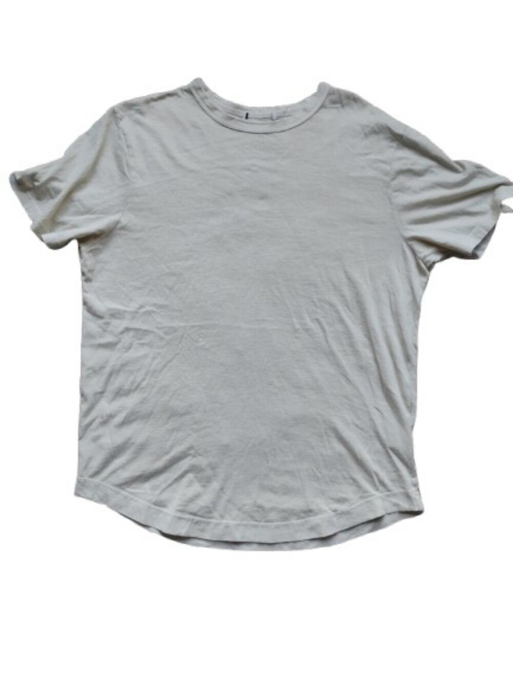 NWOT Buck Mason Curved Hem Tee Size Large Light Sage